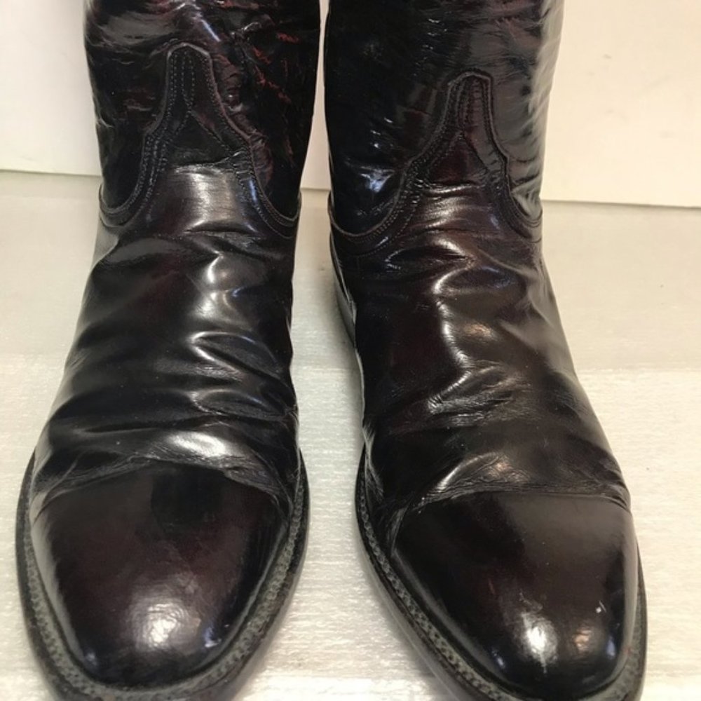 Lucchese Leather Handmade Boots sz 11.5